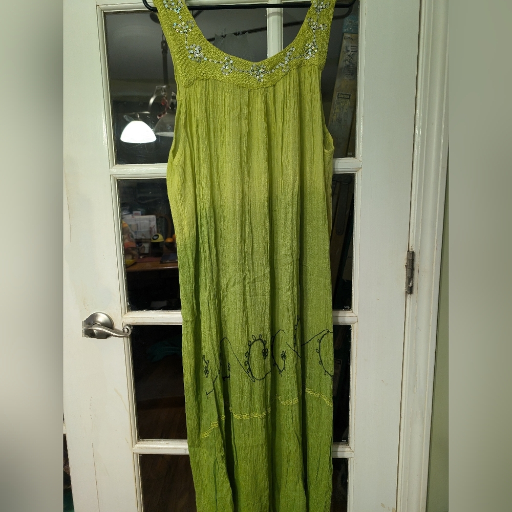 Green Brenda dress